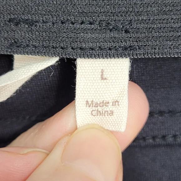 Soft Surroundings Pull On Pants Womens Large Black Ponte Knit Flat Front Stretch - Picture 10 of 11